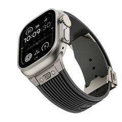 #Color_Titanium Adapter-Black Band