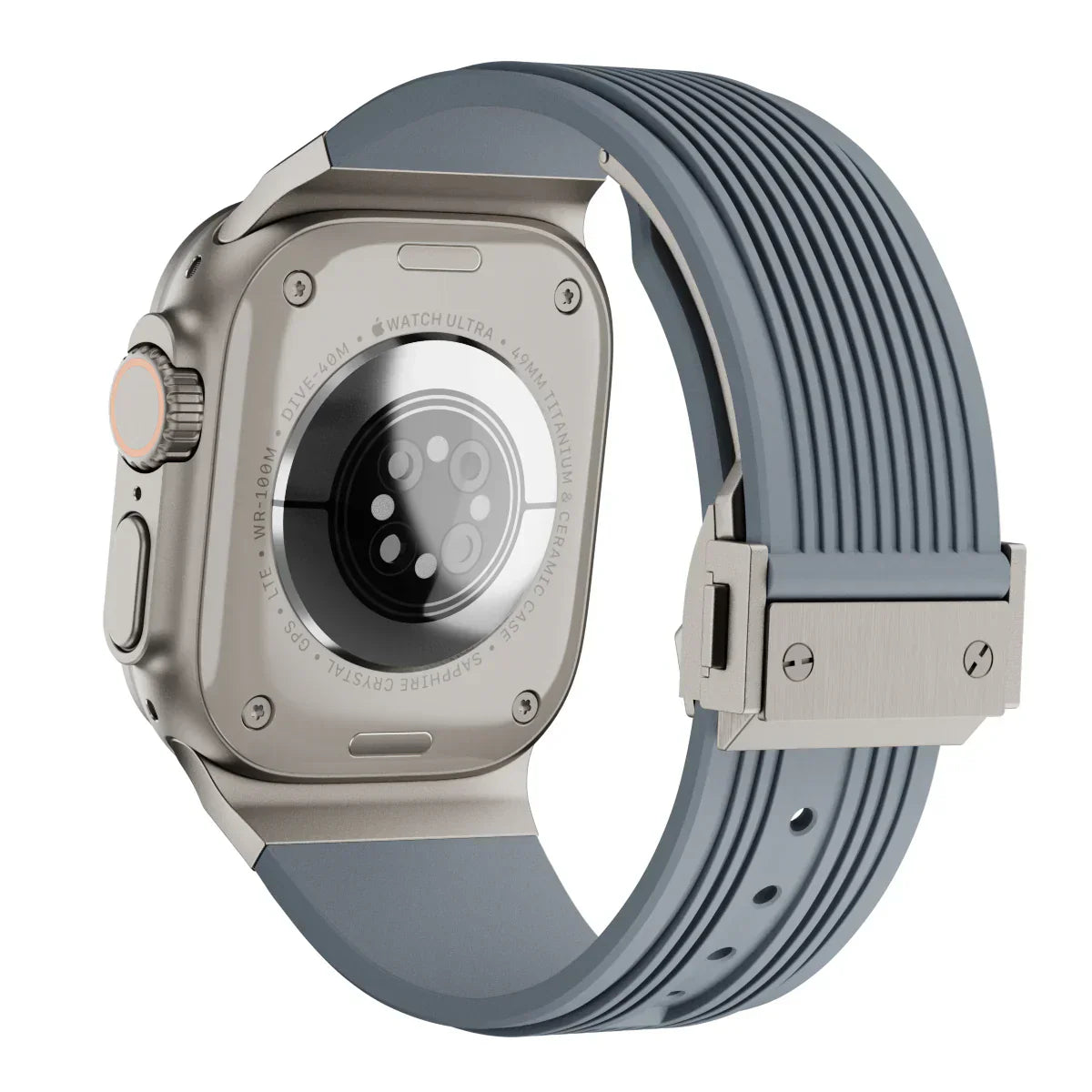 #Color_Titanium Adapter-Gray Band