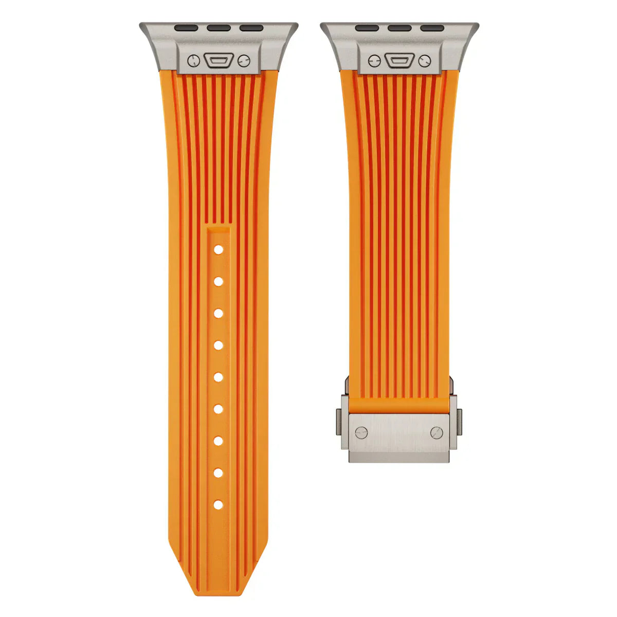 #Color_ Titanium Adapter-Orange Band