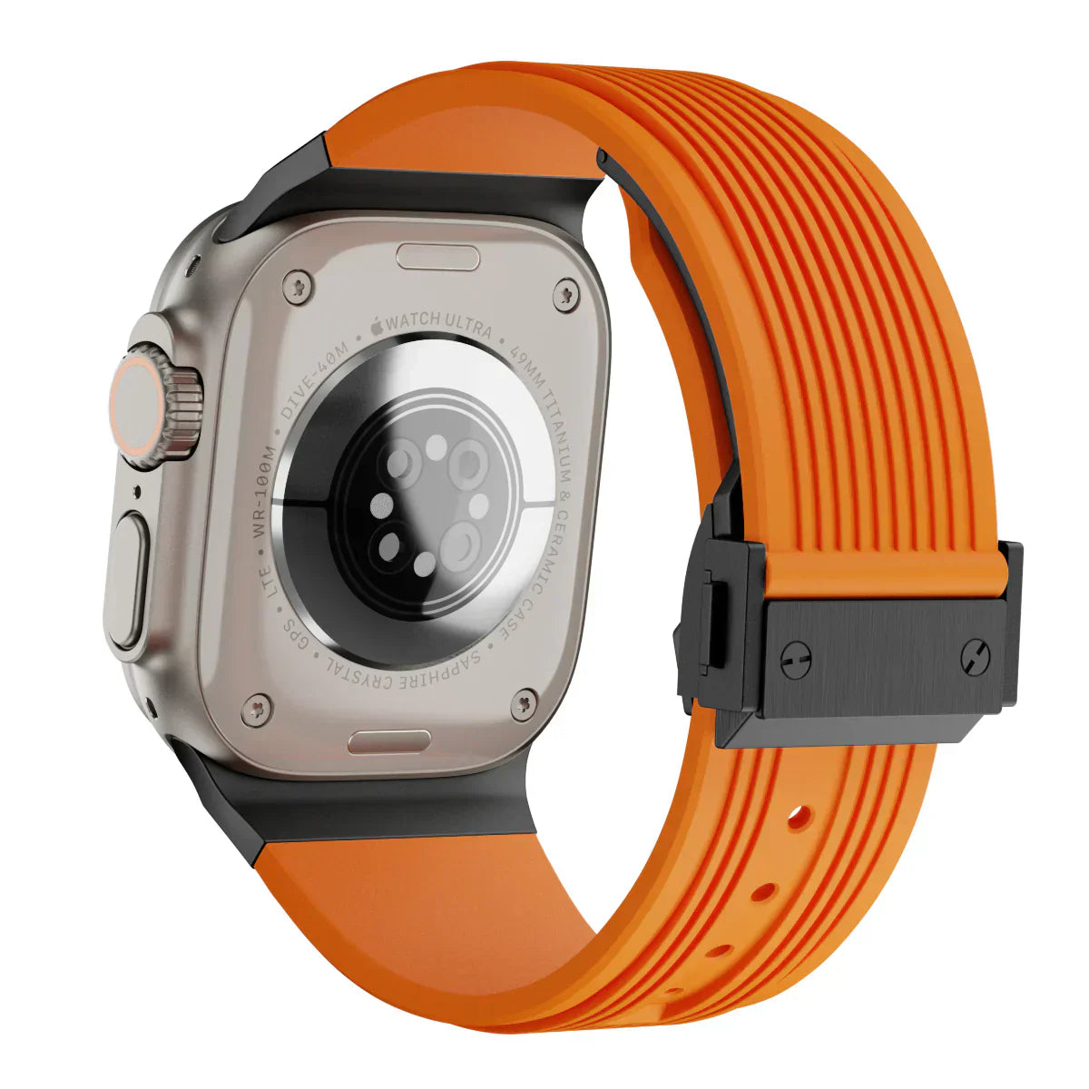 #Color_ Black Adapter-Orange Band