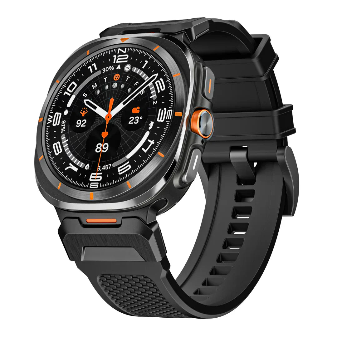 Tactical Silicone Band For Samsung Galaxy Watch Ultra