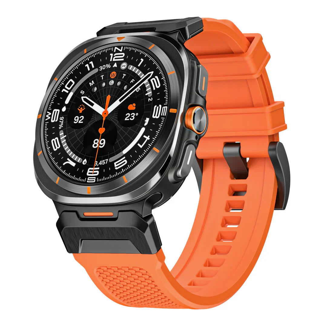 Tactical Silicone Band For Samsung Galaxy Watch Ultra